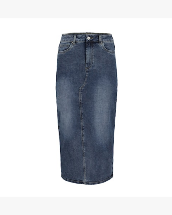 Red Button Sibelle Skirt - Smoky Blue