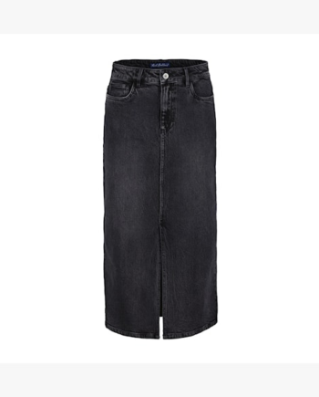 Red Button Sibelle Skirt - Black Denim