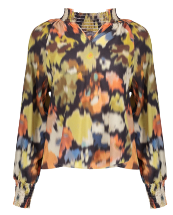 Geisha Blouse 43702-20 - Brick
