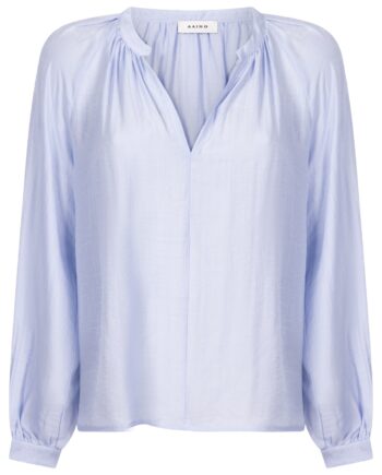 Aaiko Alanza Shine Blouse - Lichtblauw