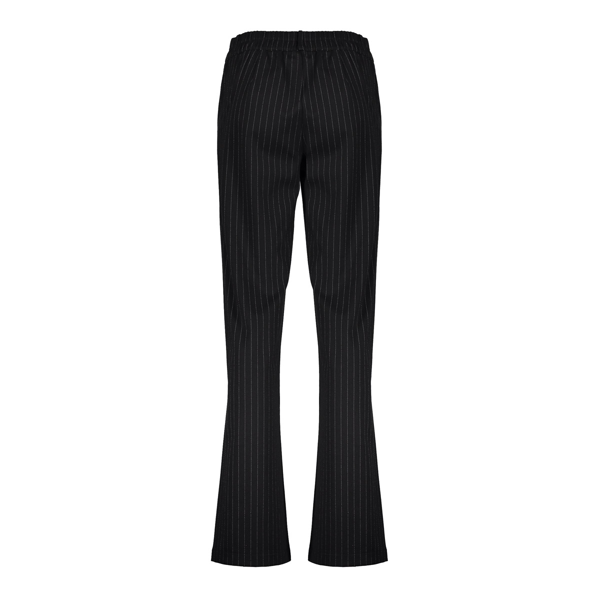 Geisha Straight Fit Pantalon Pinstripe - Black