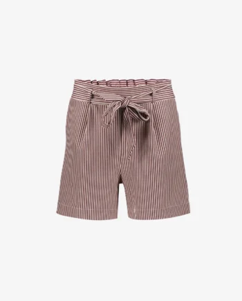 Geisha Short 61208-20 - Ecru / Cherry Red