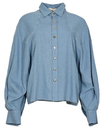 Maicazz Scarlet Blouse - Jeans Blue