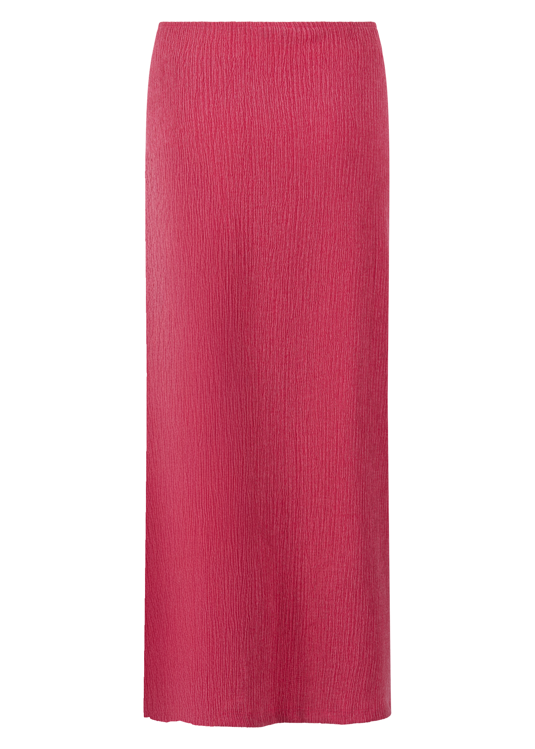 Tramontana Crinkled Maxi Skirt - Raspberry